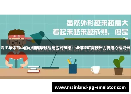 青少年体育中的心理健康挑战与应对策略：如何缓解竞技压力促进心理成长