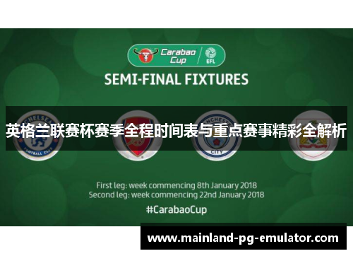 英格兰联赛杯赛季全程时间表与重点赛事精彩全解析
