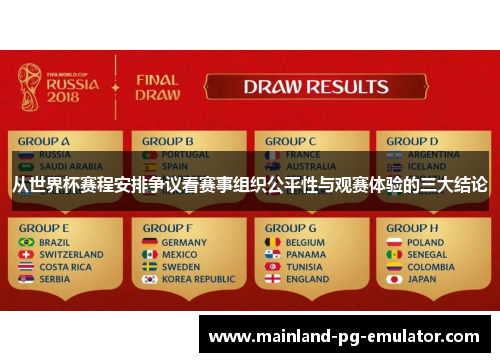 从世界杯赛程安排争议看赛事组织公平性与观赛体验的三大结论 从世界杯赛程安排争议看赛事组织公平性与观赛体验的三大结论